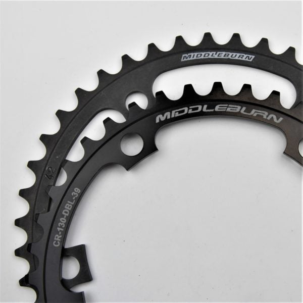 MIDDLEBURN CHAINRING 130BCD 5-ARM TRIPLE INNER DOUBLE 9/10 SPEED