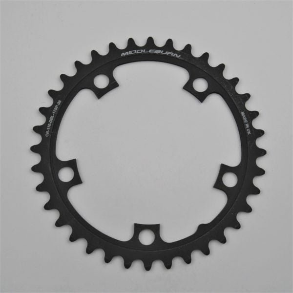 MIDDLEBURN CHAINRING 110BCD 5-ARM 11 SPEED DOUBLE 52/36 (FOR RO2 AND RO1)