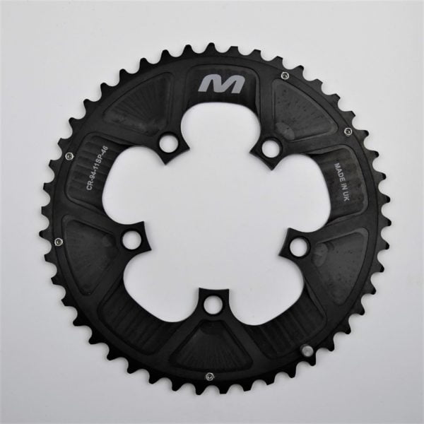 MIDDLEBURN CHAINRING 94BCD 5-ARM 11 SPEED DOUBLE 46/30 (FOR RO2 & RO1)