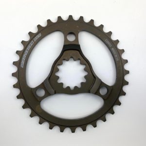 MIDDLEBURN CHAINRING RS7 SQUARE TAPER DUO SPIDER